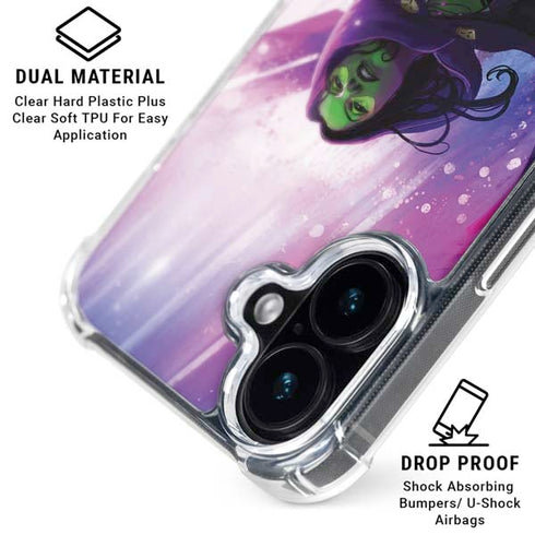 Marvel Gamora Shadow Assassin iPhone 16 Clear Case