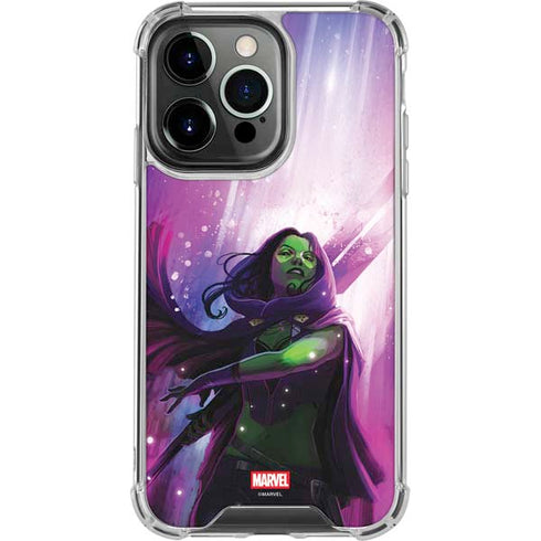 Marvel Gamora Shadow Assassin iPhone 16 Pro Clear Case