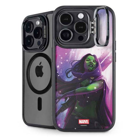 Marvel Gamora Shadow Assassin iPhone 16 Pro Kickstand Case