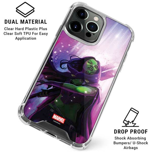 Marvel Gamora Shadow Assassin iPhone 16 Pro Max Clear Case