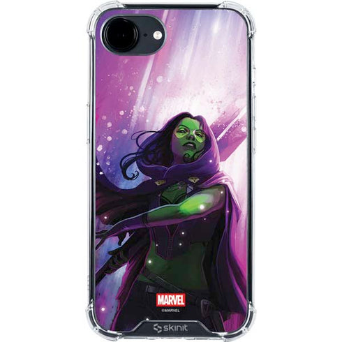Marvel Gamora Shadow Assassin iPhone 16e Clear Case
