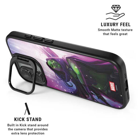 Marvel Gamora Shadow Assassin iPhone 17 Kickstand Case