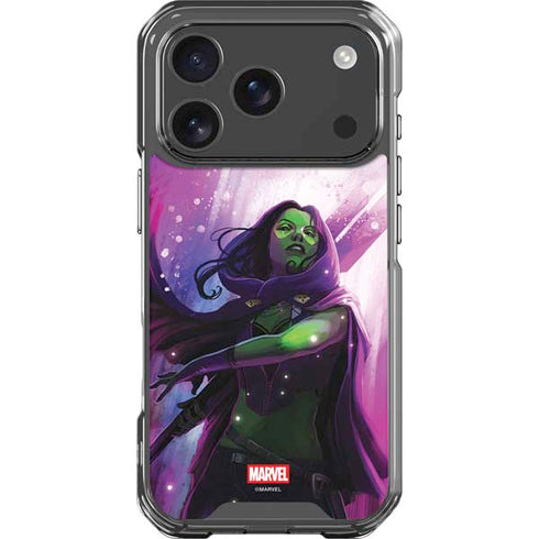 Marvel Gamora Shadow Assassin iPhone 17 Pro Clear Case