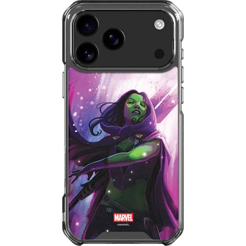 Marvel Gamora Shadow Assassin iPhone 17 Pro Max Clear Case