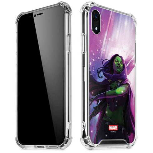 Marvel Gamora Shadow Assassin iPhone XR Clear Case