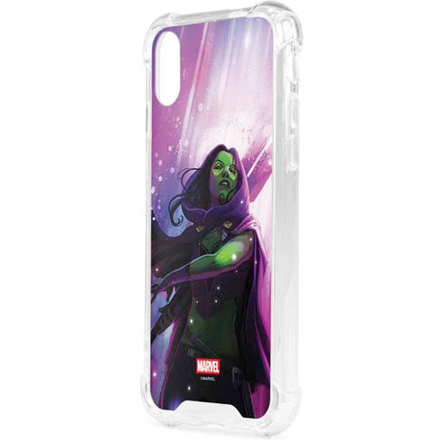 Marvel Gamora Shadow Assassin iPhone XS Clear Case