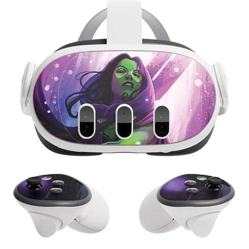 Marvel Gamora Shadow Assassin Meta Quest 3 Skin