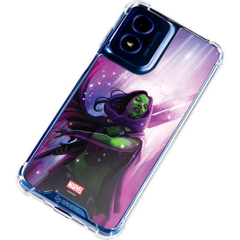 Marvel Gamora Shadow Assassin Moto G 5G (2024) Clear Case