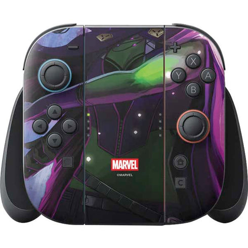 Marvel Gamora Shadow Assassin Nintendo Switch 2 (2025) Joy-Con Controller Skin