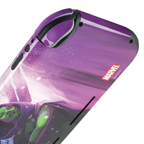 Marvel Gamora Shadow Assassin Nintendo Switch Lite Skin