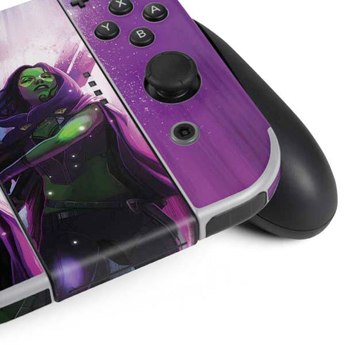 Marvel Gamora Shadow Assassin Nintendo Switch OLED (2021) Skin