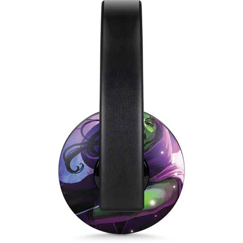 Marvel Gamora Shadow Assassin PlayStation 4 Gold Wireless Headset Skin