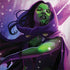Marvel Gamora Shadow Assassin PlayStation 4 Gold Wireless Headset Skin