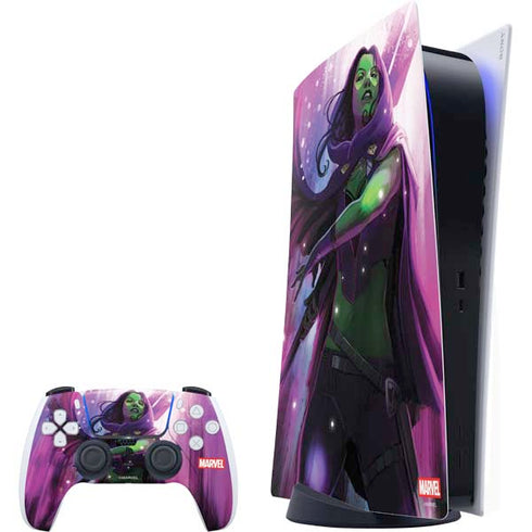 Marvel Gamora Shadow Assassin PlayStation PS5 Skins