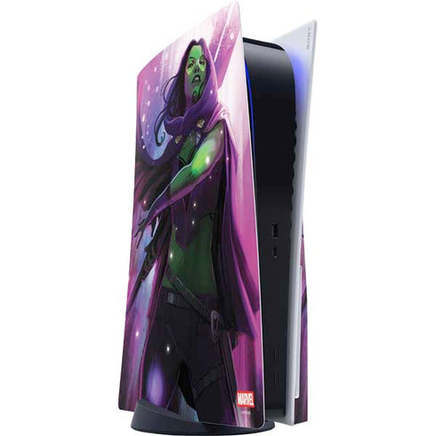 Marvel Gamora Shadow Assassin PS5 Console Skin