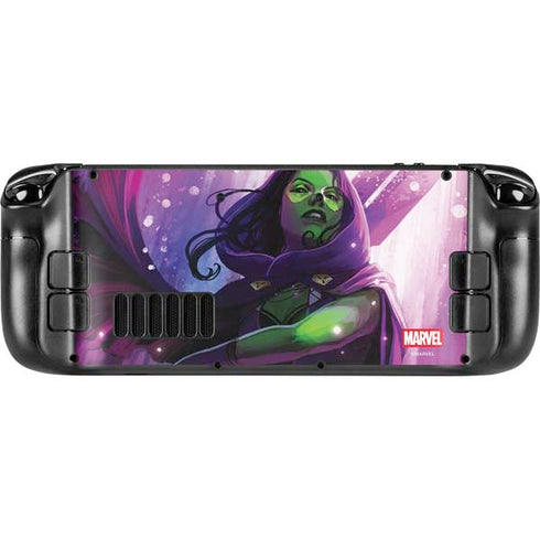 Marvel Gamora Shadow Assassin Steam Deck Handheld Gaming Computer OLED Skin
