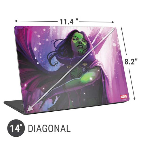 Marvel Gamora Shadow Assassin Universal Laptop 14in (11.4 x 8.2in) Skin