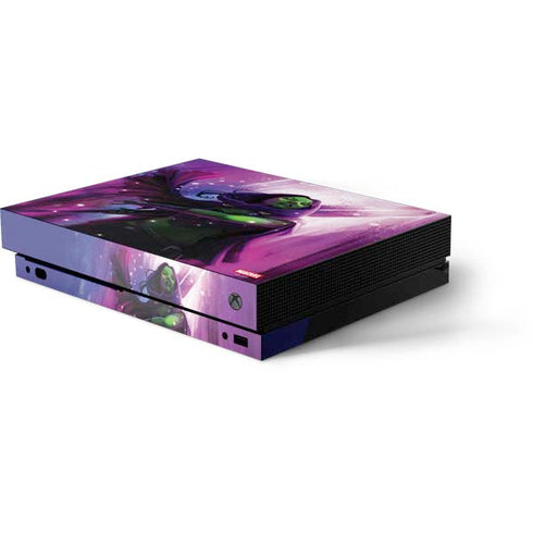 Marvel Gamora Shadow Assassin Xbox One X Console Skin