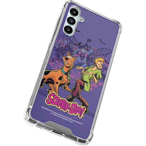 Scooby-Doo Shaggy and Ghost Clown Gabb Phone 4 Clear Case
