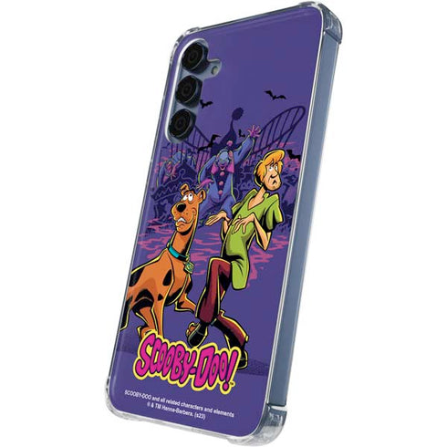Scooby-Doo Shaggy and Ghost Clown Galaxy A35 5G Clear Case