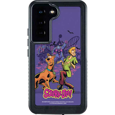 Scooby-Doo Shaggy and Ghost Clown Galaxy S24 Waterproof Case