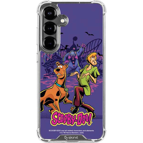 Scooby-Doo Shaggy and Ghost Clown Galaxy S26 Clear Case