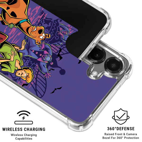 Scooby-Doo Shaggy and Ghost Clown Galaxy S26 Clear Case