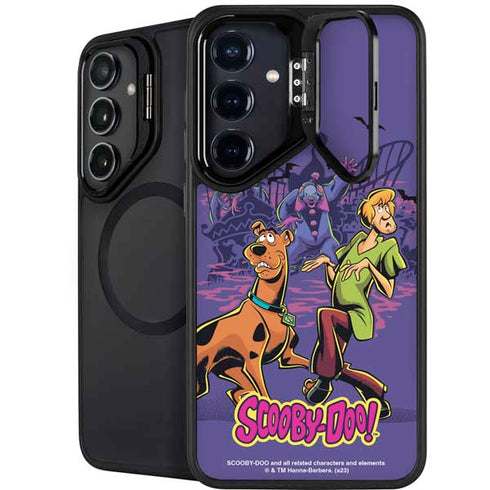 Scooby-Doo Shaggy and Ghost Clown Galaxy S26 Plus Kickstand Case