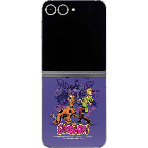 Scooby-Doo Shaggy and Ghost Clown Galaxy Z Flip6 Skin