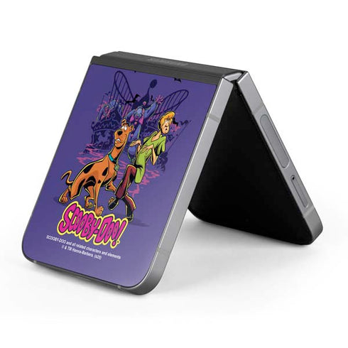 Scooby-Doo Shaggy and Ghost Clown Galaxy Z Flip6 Skin