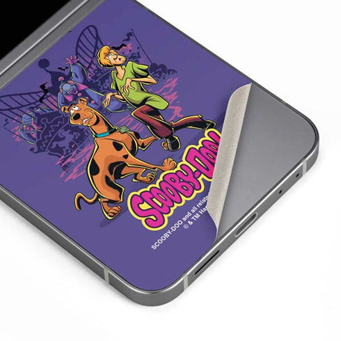 Scooby-Doo Shaggy and Ghost Clown Galaxy Z Flip6 Skin