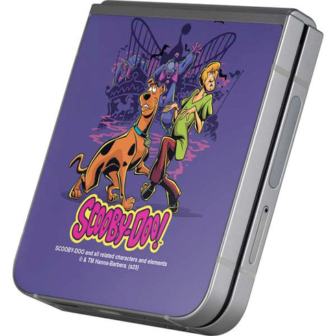 Scooby-Doo Shaggy and Ghost Clown Galaxy Z Flip6 Skin