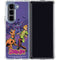 Scooby-Doo Shaggy and Ghost Clown Galaxy Z Fold5 5G Clear Case