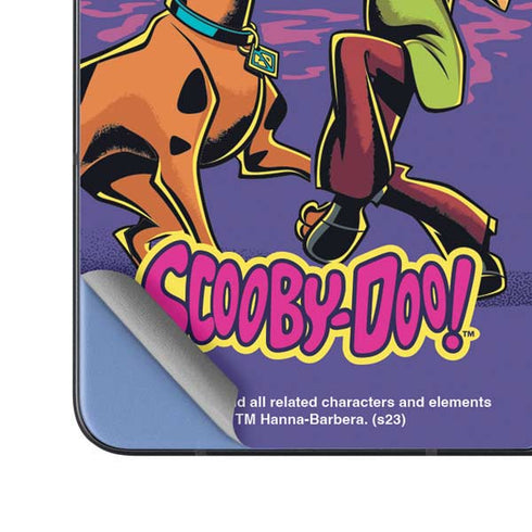Scooby-Doo Shaggy and Ghost Clown Galaxy Z Fold5 5G Skin