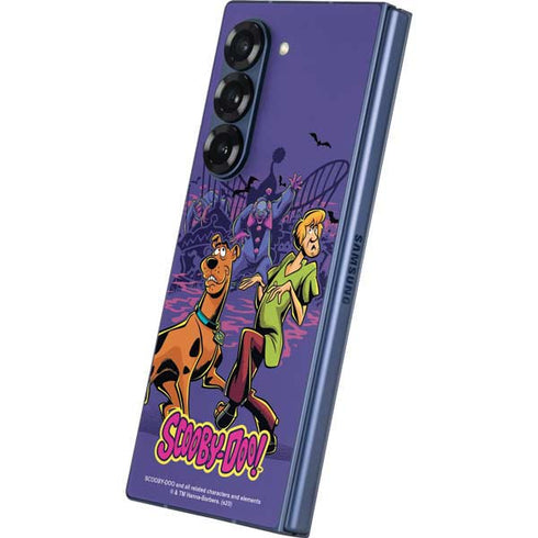 Scooby-Doo Shaggy and Ghost Clown Galaxy Z Fold6 Skin