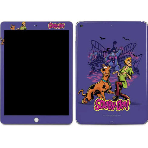 Scooby-Doo Shaggy and Ghost Clown Apple iPad Skin
