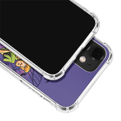 Scooby-Doo Shaggy and Ghost Clown iPhone 12 Clear Case