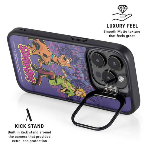 Scooby-Doo Shaggy and Ghost Clown iPhone 13 Pro Kickstand Case