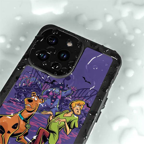 Scooby-Doo Shaggy and Ghost Clown iPhone 15 Pro Waterproof Case