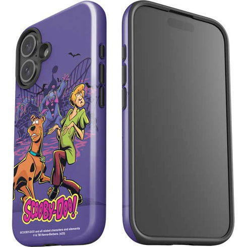 Scooby-Doo Shaggy and Ghost Clown iPhone 16 Plus Impact Case