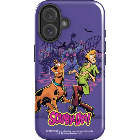 Scooby-Doo Shaggy and Ghost Clown iPhone 16 Plus Magsafe Impact Case
