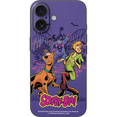 Scooby-Doo Shaggy and Ghost Clown iPhone 16 Skin