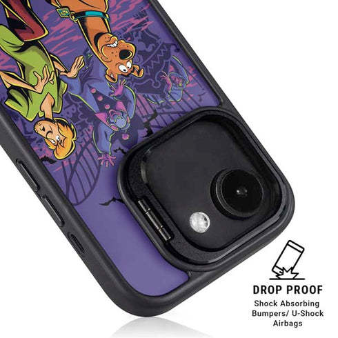 Scooby-Doo Shaggy and Ghost Clown iPhone 16e Kickstand Case