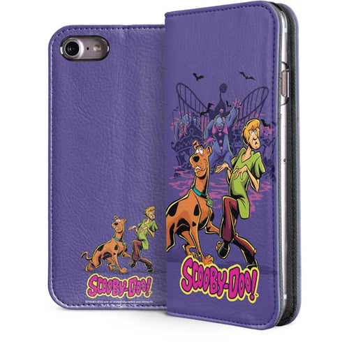 Scooby-Doo Shaggy and Ghost Clown iPhone 7 Folio Case
