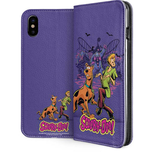 Scooby-Doo Shaggy and Ghost Clown iPhone 8 Folio Case