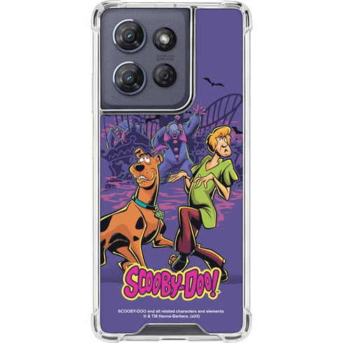 Scooby-Doo Shaggy and Ghost Clown Moto G Power 5G (2025) Clear Case