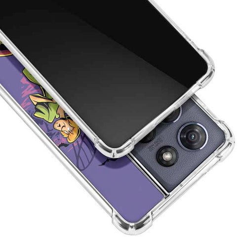 Scooby-Doo Shaggy and Ghost Clown Moto G Stylus 5G (2025) Clear Case
