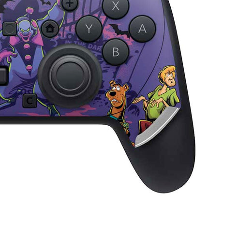 Scooby-Doo Shaggy and Ghost Clown Nintendo Switch 2 (2025) Pro Controller Skin