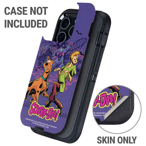 Scooby-Doo Shaggy and Ghost Clown Otterbox Defender iPhone Skin