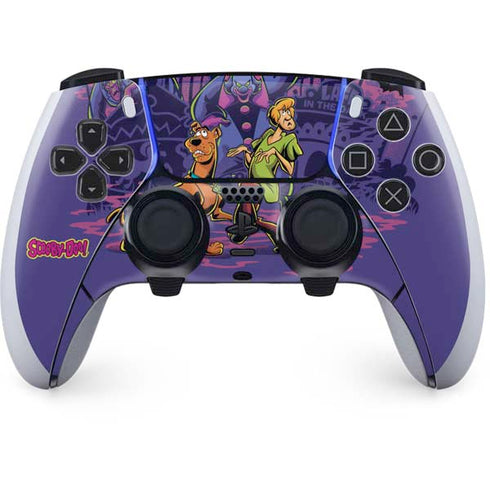 Scooby-Doo Shaggy and Ghost Clown PS5 DualSense Edge Pro Controller Skin